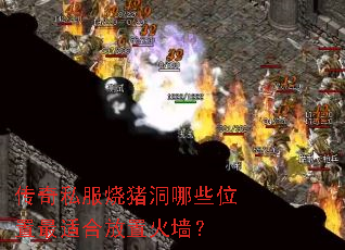 传奇私服烧猪洞哪些位置最适合放置火墙? 传奇私服烧猪洞哪些位置最适合放置火墙?