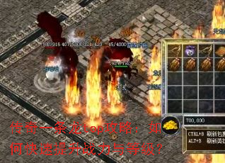 传奇一条龙top攻略:如何快速提升战力与等级? 传奇一条龙top攻略:如何快速提升战力与等级?