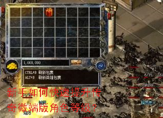 新手如何快速提升传奇微端版角色等级? 新手如何快速提升传奇微端版角色等级?